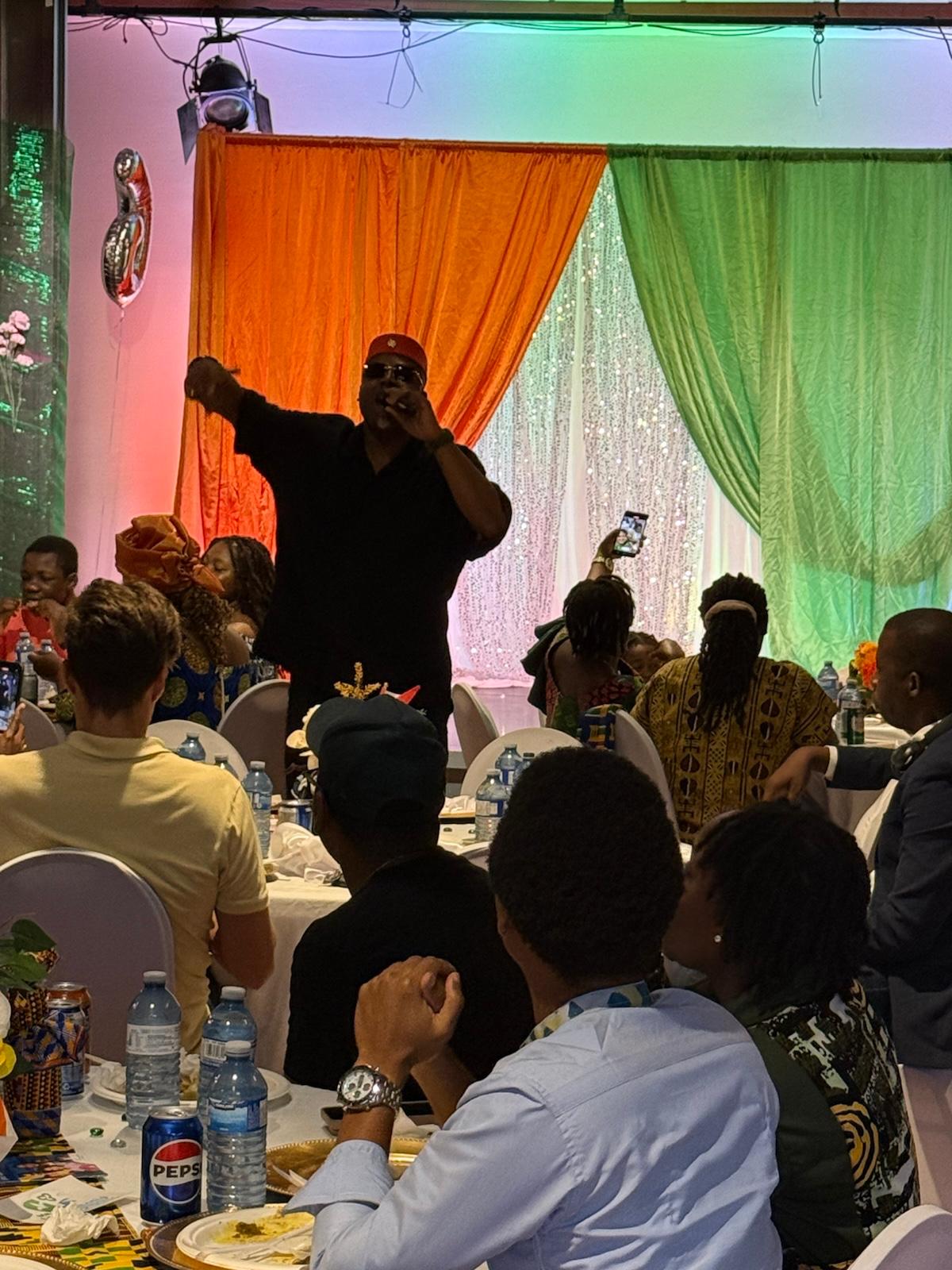 Prestation Artistique de Abel Mawell