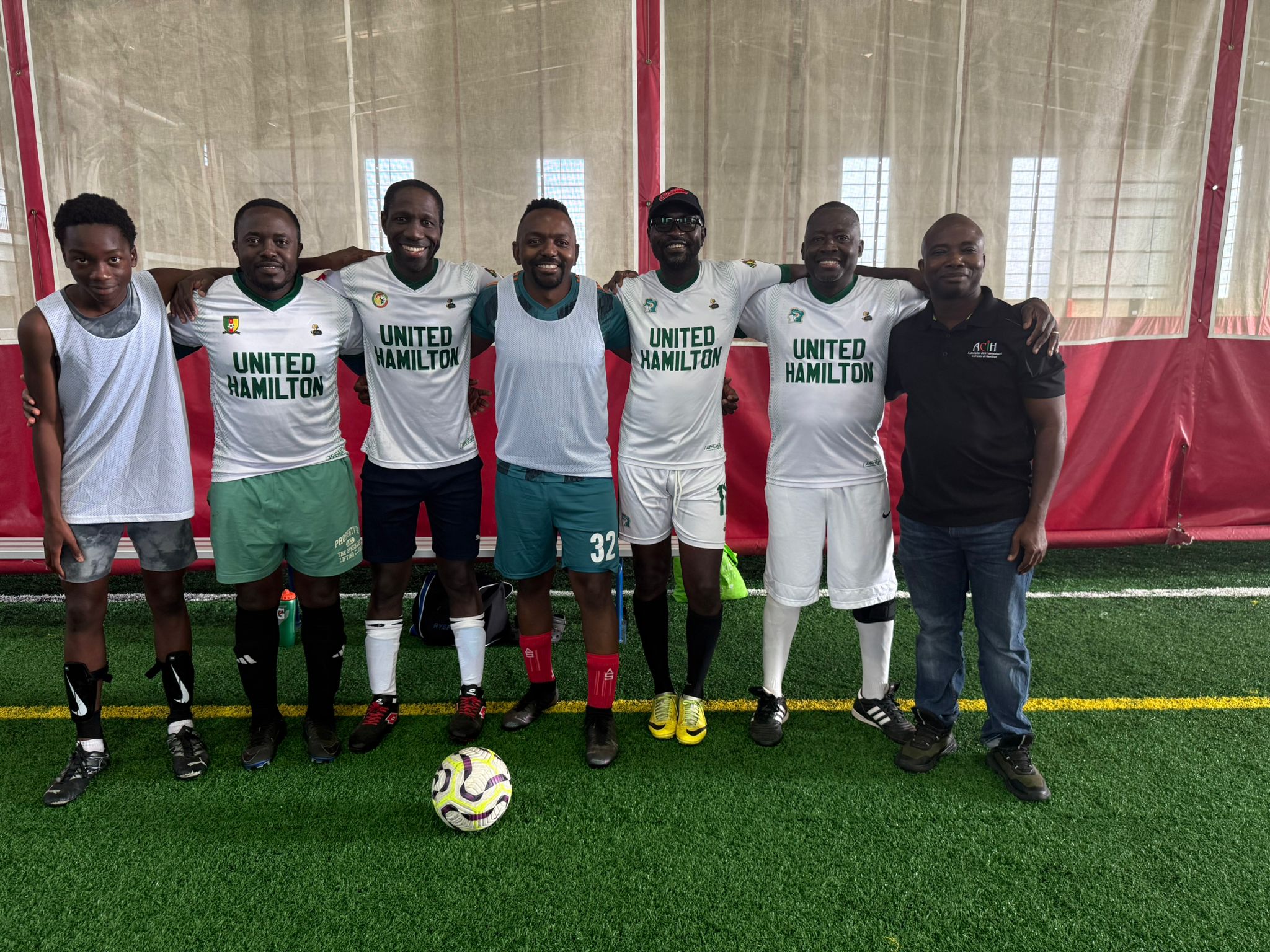 L'équipe de United of Hamliton 